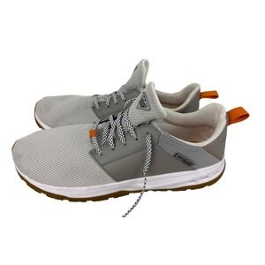 Columbia PFG Slack Tide Lace Boat Shoes Mens 13 Grey White BM0174-099 Sneaker BY